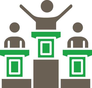 Victory Sharp Linear Edge Mark vector