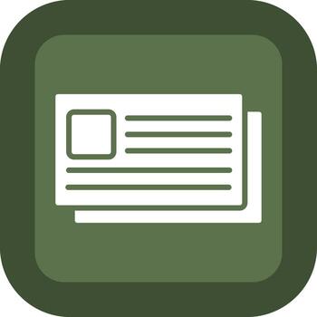 Newspaper Vivid Application UI Element vector