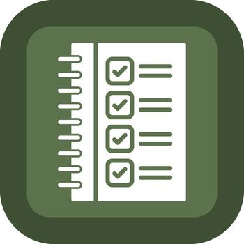 Task List Vivid Application UI Element vector