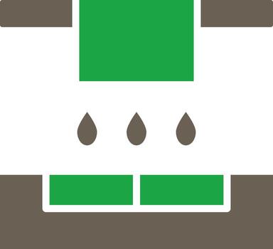 Binder Jetting Futuristic User Interface Mark vector