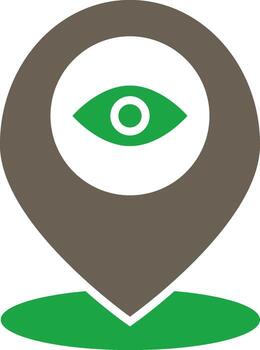 Map Point Detailed User Interface Piece vector