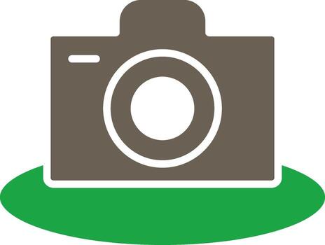 Vr Camera Flat User Interface Form vector