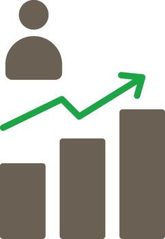 analítica creativo cuadrícula establecido símbolo vector