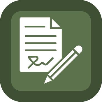 Signature Thin Line Art Element vector