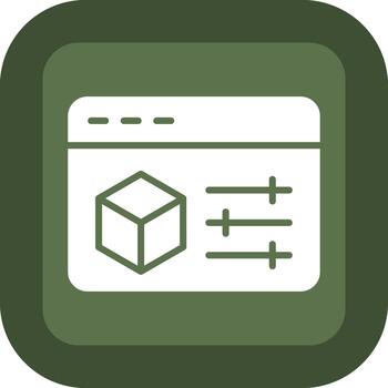 canalla agudo lineal borde marca vector