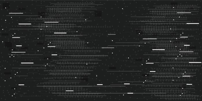 Glitch digital pixel noise, damage corrupted signal. Cyberpunk digital texture. Disintegration effect. Tv screen background. rewind texture no signal. vector