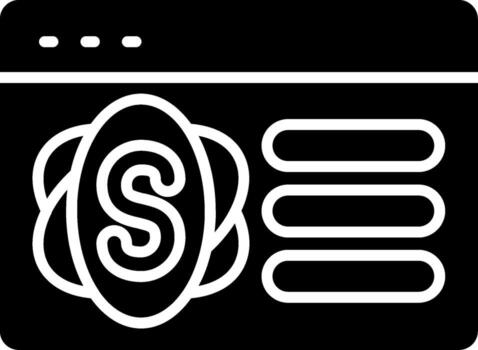 Semantic Web Technology Glyph vector