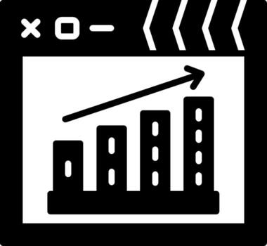 proyecto Progreso estado glifo vector