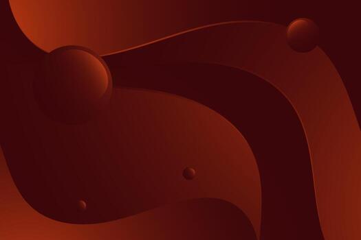 Abstract background with red and black swirls vector