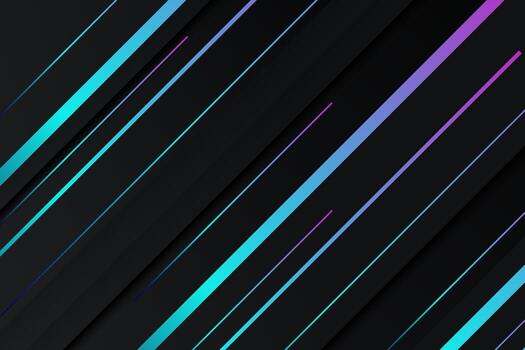 Modern abstract background featuring dynamic glowing lines in a vibrant gradient of blue, cyan, and magenta, creating a futuristic and energetic graphic design for digital concepts vector