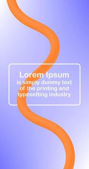 Modern abstract background Cover design template with copy space Mobile Screen layout vector