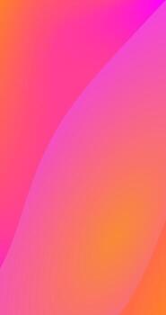abstract background with smooth wavy Mesh in pink and orange colors Gradient Design vector