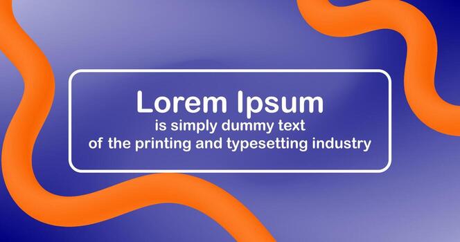 Abstract background with fluid Mesh and Editable Text Presentation Template vector