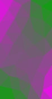 Green Pink Abstract Low polygonal background Triangular design vector