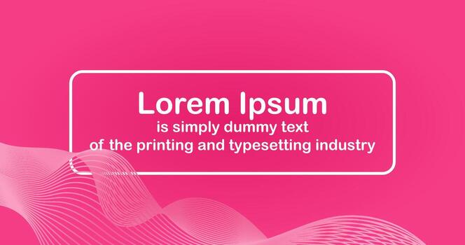 Abstract background with pink gradient and copy space for Edit text Poster Template vector