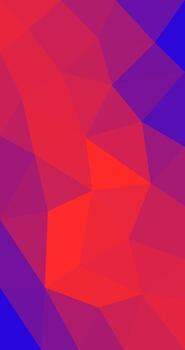 Purple Red Abstract Low polygonal background Triangular design vector