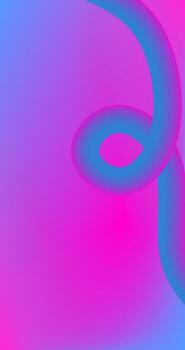 resumen antecedentes con azul y rosado degradado fluido curva malla en Copiar espacio para póster diseño vector