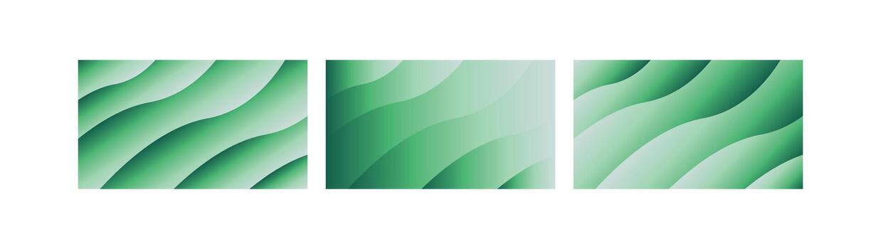 sereno jade degradado ola antecedentes haz con menta Esmeralda y bosque verde texturas para calmante ui y Arte vector