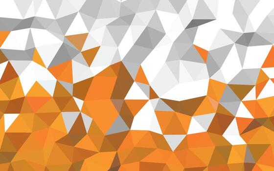 blanco Oreng resumen geométrico fondo, bajo escuela politécnica resumen creativo antecedentes. vector