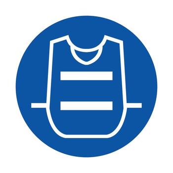 protector equipo icono en circular antecedentes para la seguridad y seguridad utilizar vector