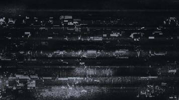 dynamisk statisk ljud effekt för glitchy modern tech visuella och digital förvrängning stil projekt video