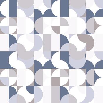 A simple geometric poster with a simple shape and pattern in pastel colors. Abstract Scandinavian style. vector