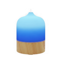 azul degradado vela aislado en transparente antecedentes png