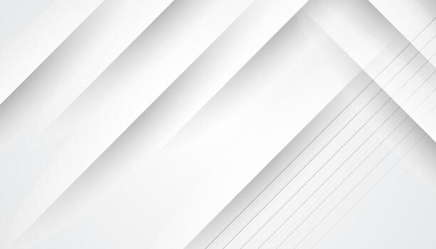 Stylish abstract white template for presentation vector