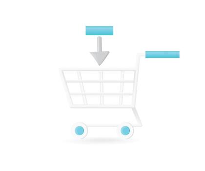 Add shopping list to cart vector