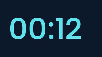 15 secondo conto alla rovescia Timer con Marina Militare sfondo per Scadenza tensione adatto per presentazione, siti web, e sociale media messaggi. leggero blu digitale Timer conteggio giù per creare urgenza video