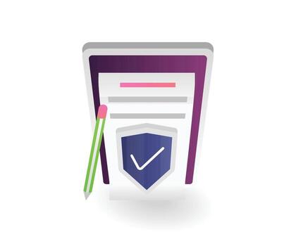 datos proteccion y intimidad ilustración vector