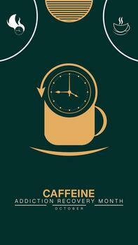 Caffeine Addiction Recovery Month Promotes Awareness and Practical Steps for a Healthier Relationship with Caffeine vector