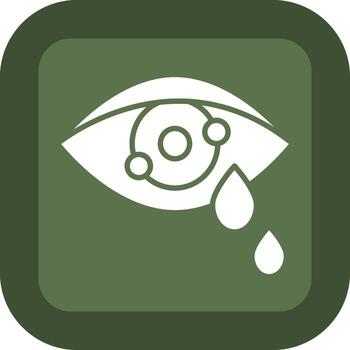 Crying Clean Frame Design Object vector