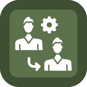 Change Management User Interface Design Mark vector