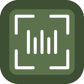 Barcode Scanner Gradient Style Design Element vector