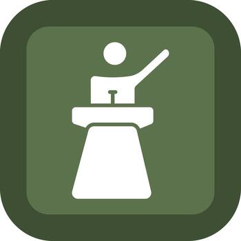 Speech App Based Graphic Design vector