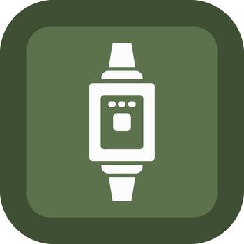 Smart Watch Clean Frame Design Object vector
