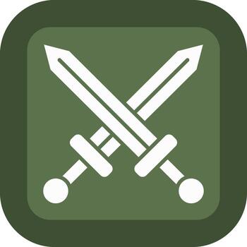 Sword Web Based Design Element vector