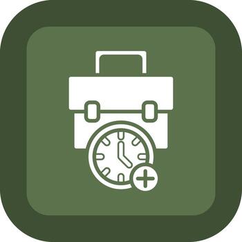 Overtime Web Based Design Element vector