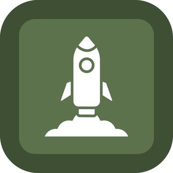 Launch Monotone Sketch Style Design vector