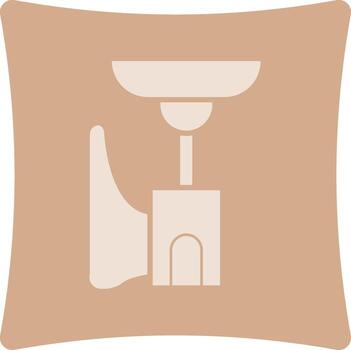 Broken Leg User Interface Badge vector