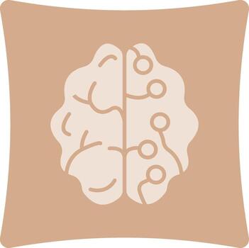 Neural Engineering Color Block Style Badge vector