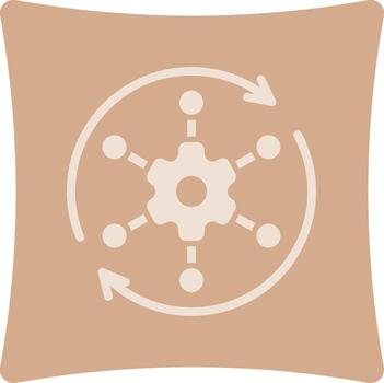 automatizado soluciones usuario simpático bosquejo dibujo vector