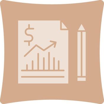 Business Report Outlined Frame Graphic Object vector