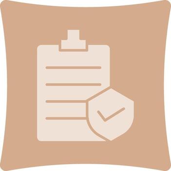 verificación moderno interfaz estilo Insignia vector