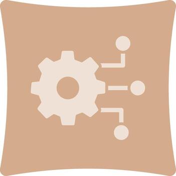 Digital Transformation Geometric Mobile App Mark vector