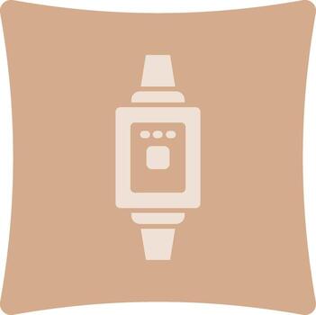 Smart Watch Outlined Frame Graphic Object vector