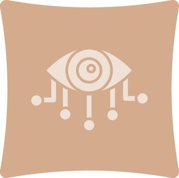 Bionic Eye Modern Technology Based Object vector