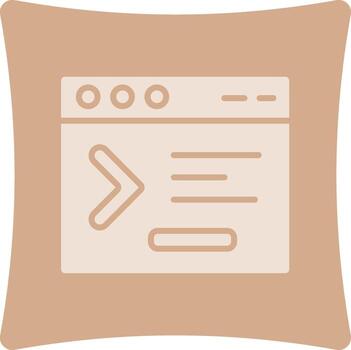 mando línea resumen usuario interfaz visual vector