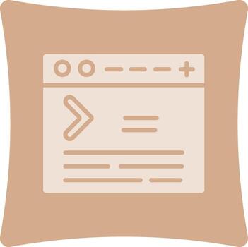 terminal Delgado línea Arte elemento vector